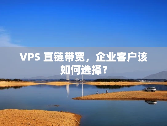 VPS 直链带宽，企业客户该如何选择？