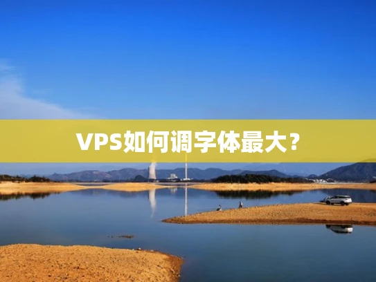 VPS如何调字体最大？