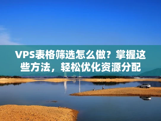 VPS表格筛选怎么做？掌握这些方法，轻松优化资源分配