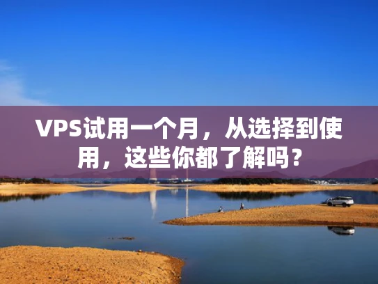 VPS试用一个月，从选择到使用，这些你都了解吗？