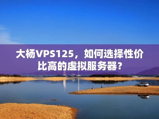 大杨VPS125，如何选择性价比高的虚拟服务器？