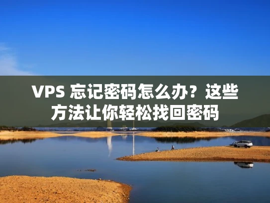 VPS 忘记密码怎么办？这些方法让你轻松找回密码