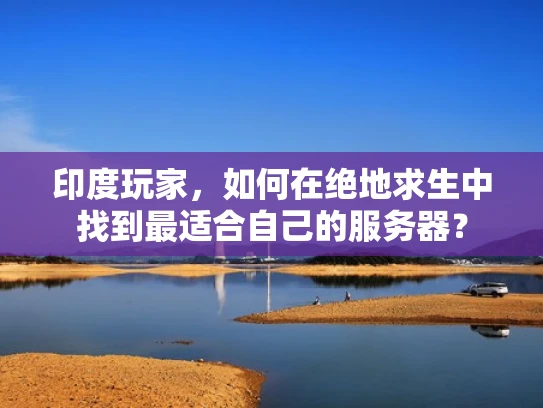 印度玩家，如何在绝地求生中找到最适合自己的服务器？