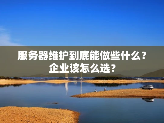 服务器维护到底能做些什么？企业该怎么选？