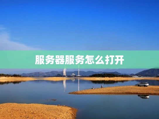 服务器服务怎么打开