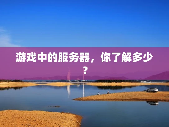 游戏中的服务器，你了解多少？