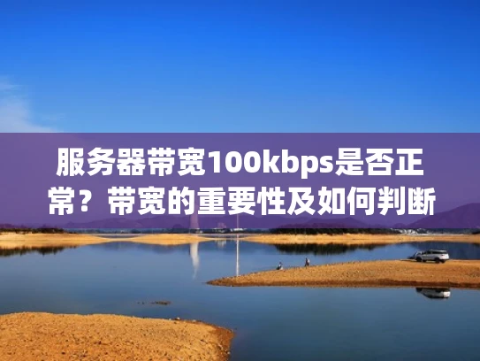 服务器带宽100kbps是否正常？带宽的重要性及如何判断是否足够