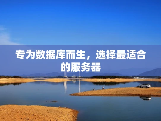 专为数据库而生，选择最适合的服务器