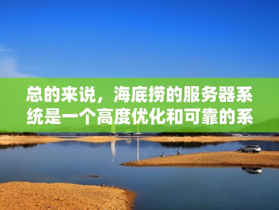 总的来说，海底捞的服务器系统是一个高度优化和可靠的系统，能够支撑其庞大的业务规模和复杂的业务需求。他们的系统设计充分考虑了高可用性、高扩展性、安全性以及高性能的特点，确保了业务的稳定运行和快速响应