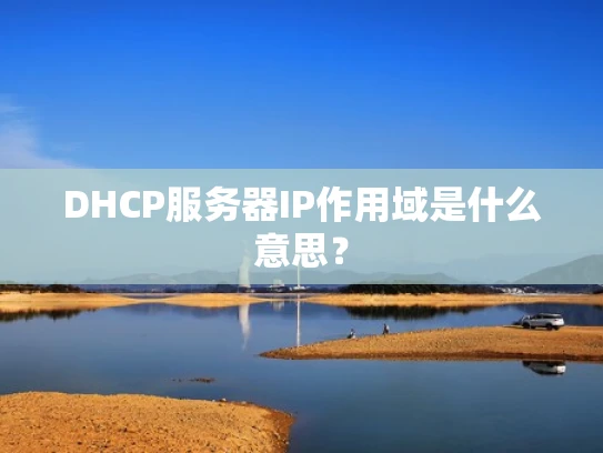 DHCP服务器IP作用域是什么意思？