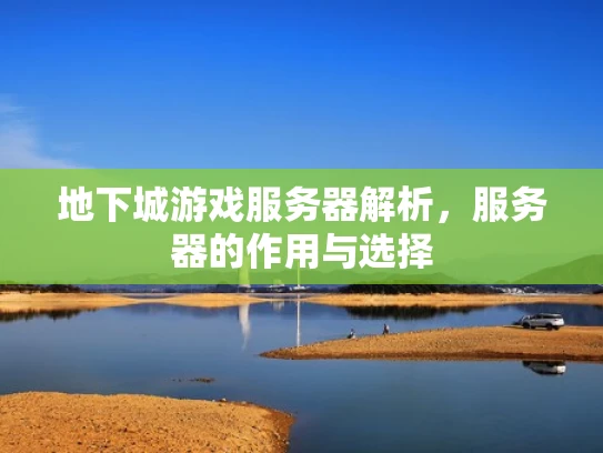 地下城游戏服务器解析，服务器的作用与选择