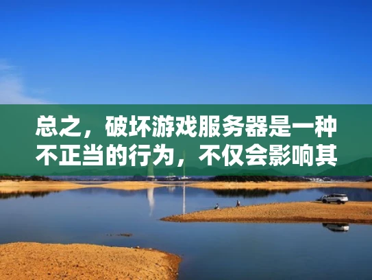 总之，破坏游戏服务器是一种不正当的行为，不仅会影响其他玩家的游戏体验，还可能对游戏公司造成巨大的损失。因此，我们每个人都应该尊重游戏的公平性和安全性，共同维护游戏的良好秩序