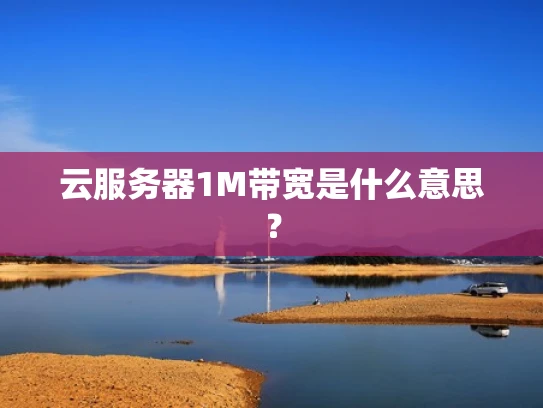 云服务器1M带宽是什么意思？