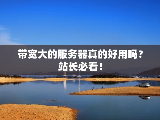 带宽大的服务器真的好用吗？站长必看！