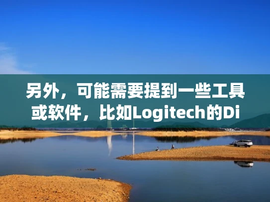 另外，可能需要提到一些工具或软件，比如Logitech的DisplayPort to HDMI转换器，或者第三方的多显示器管理软件。同时，还要提醒用户检查物理连接是否稳固，避免信号干扰