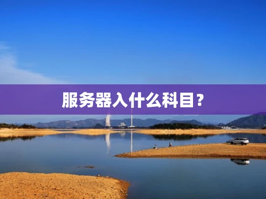 服务器入什么科目？