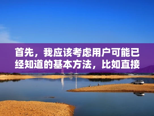 首先，我应该考虑用户可能已经知道的基本方法，比如直接查看进程表或者任务管理器，但可能不够详细或者不够全面。用户可能需要更深入的解决方案，比如实时监控和日志分析，这样他们可以更及时地发现异常情况