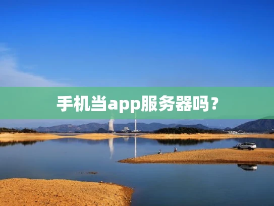 手机当app服务器吗？
