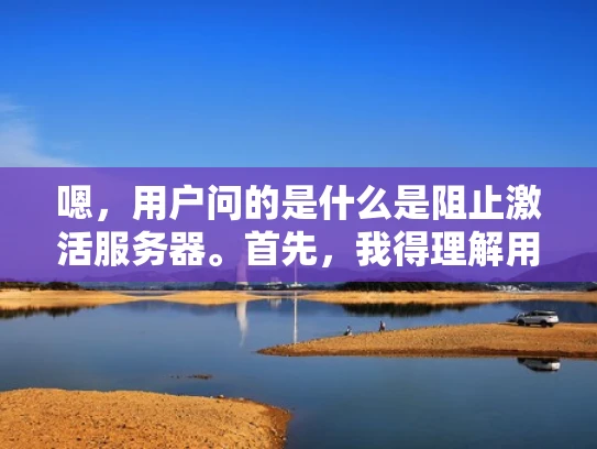 嗯，用户问的是什么是阻止激活服务器。首先，我得理解用户的需求。可能他们是一个刚接触网络安全的新手，或者是在工作中遇到了相关问题，需要了解如何阻止服务器激活