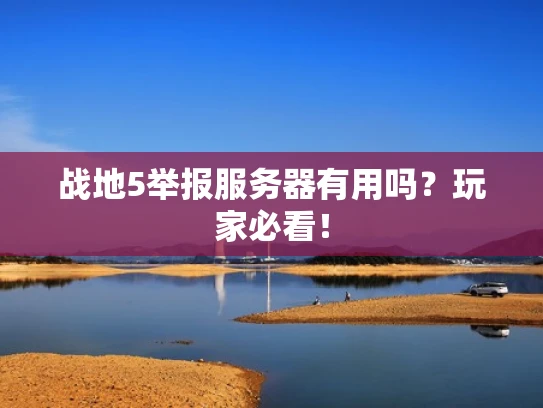 战地5举报服务器有用吗？玩家必看！