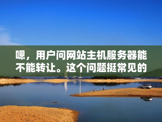 嗯，用户问网站主机服务器能不能转让。这个问题挺常见的，尤其是对于刚创业或者打算扩展业务的人来说。首先，我得考虑用户可能是个小企业主或者自由职业者，他们可能不太了解服务器转让的法律和操作流程