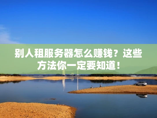 别人租服务器怎么赚钱？这些方法你一定要知道！