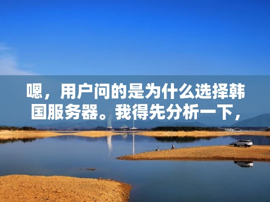 嗯，用户问的是为什么选择韩国服务器。我得先分析一下，用户可能是一个经常需要跨国合作的企业主或者开发者，也可能是有业务需求的个人用户。他们可能在考虑服务器托管或者虚拟主机，所以想了解韩国服务器的优势