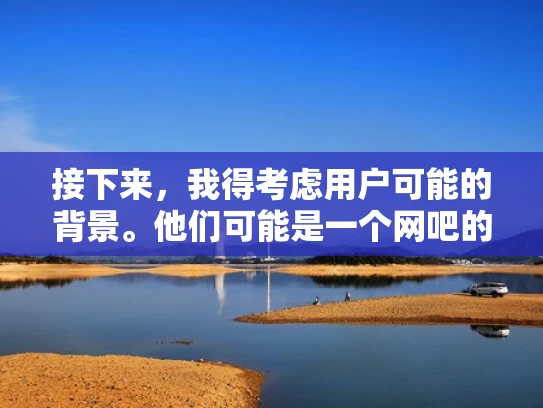 接下来，我得考虑用户可能的背景。他们可能是一个网吧的管理员，或者是一个刚开始了解网络安全的人。所以，我需要用大白话来解释，避免使用太多专业术语，同时结合实际例子，让内容更易懂