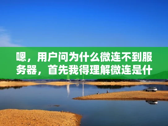 嗯，用户问为什么微连不到服务器，首先我得理解微连是什么。可能是指微信或者其他类似应用，但更可能是指连接不到服务器。所以，我应该解释这个概念，而不是微信的问题
