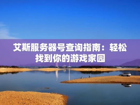艾斯服务器号查询指南：轻松找到你的游戏家园