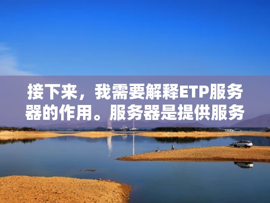 接下来，我需要解释ETP服务器的作用。服务器是提供服务的，所以要说明ETP服务器的作用，比如存储用户信息、认证验证、数据处理等。可能还要举一些例子，让解释更直观