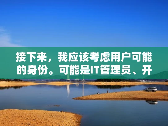接下来，我应该考虑用户可能的身份。可能是IT管理员、开发人员或者网络安全人员。他们可能有一定的技术背景，但需要具体的指导来完成任务。因此，回答需要详细且易于理解