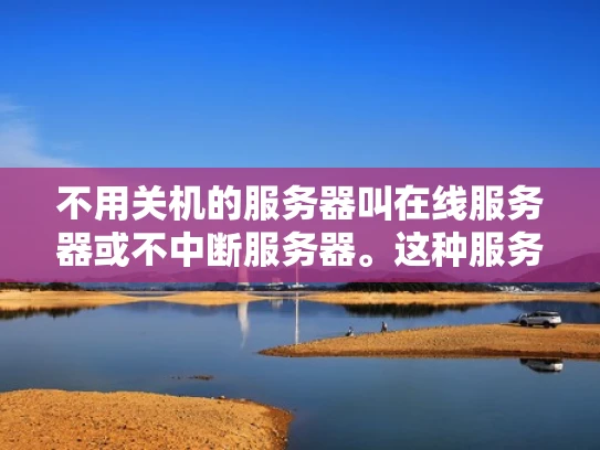 不用关机的服务器叫在线服务器或不中断服务器。这种服务器通常采用一些特殊的技术和管理方法，以确保即使不关机也能完成必要的维护和操作。以下是一些常见的术语和概念