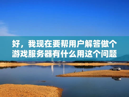 好，我现在要帮用户解答做个游戏服务器有什么用这个问题。用户可能是一个刚开始接触游戏开发的新手，或者是一个想了解游戏服务器管理的人。他们可能对游戏服务器的作用不太清楚，所以需要一个清晰明了的解释