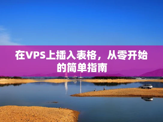 在VPS上插入表格，从零开始的简单指南