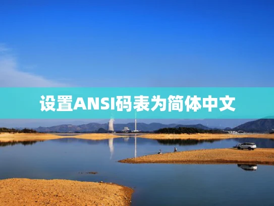 设置ANSI码表为简体中文