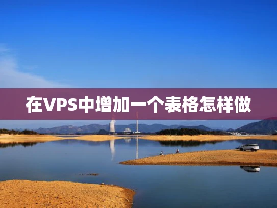 在VPS中增加一个表格怎样做