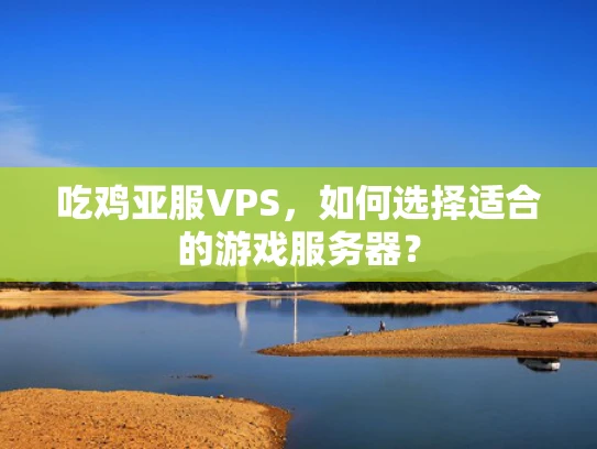 吃鸡亚服VPS，如何选择适合的游戏服务器？