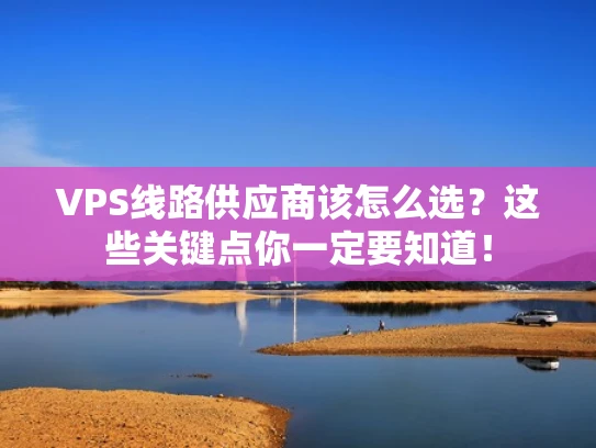 VPS线路供应商该怎么选？这些关键点你一定要知道！