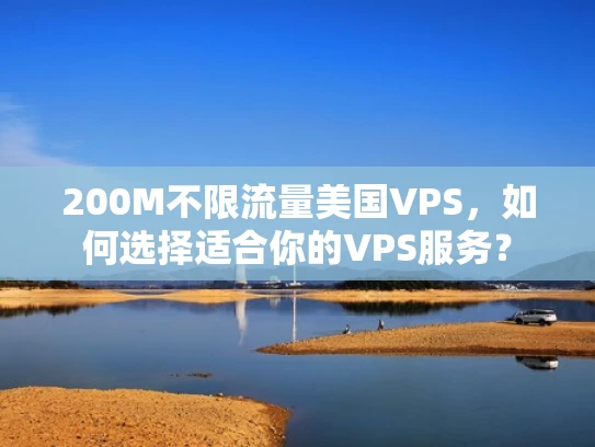200M不限流量美国VPS，如何选择适合你的VPS服务？