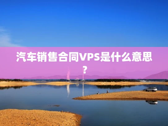 汽车销售合同VPS是什么意思？